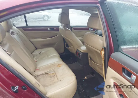 2013 Hyundai Genesis 3.8 из США, поврежденный, VIN KMHGC4DD1DU212233